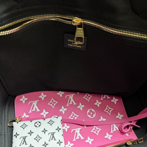 RARE TWO-TONE DESIGNER INSPIRED TOTE! SHOWSTOPPER - Picture 3 of 6